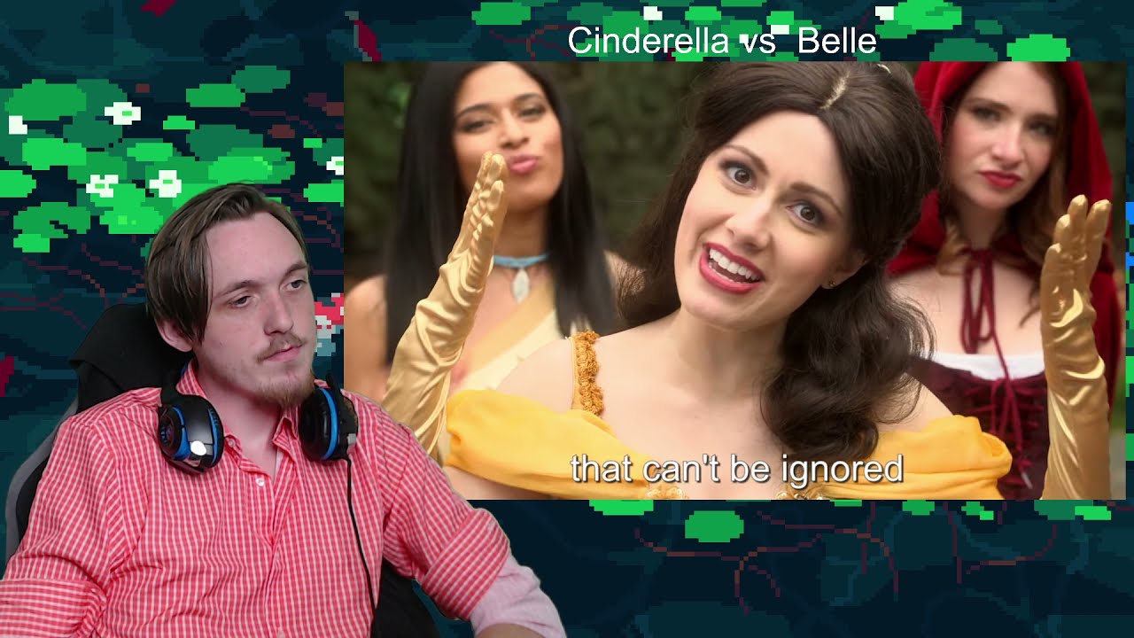Princess Vs Rapper CINDERELLA vs BELLE: Princess Rap Battle (Reaction/Breakdown) - YouTube