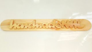 Diy Useful Diy Ideas -파라솔로 아이스 스틱의 이름을 자르십시오.