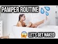GET UN READY WITH ME! EVENING PAMPER ROUTINE. SKINCARE, HAIR ROUTINE ETC..