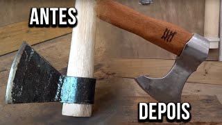 Customização De Um Machado - Fundo De Garagem