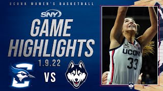Celebrity UConn vs Creighton Highlights: Caroline Ducharme leads Huskies to 63-55 victory | SNY Profile