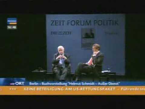 Helmut Schmidt im Gesprch mit Claus Kleber - 2008 ...