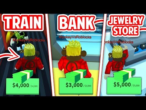 Roblox Jailbreak Robbing Everything