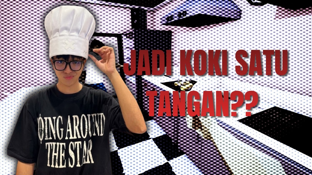 JADI KOKI CUMAN SATU TANGAN??  ft.@binthunk