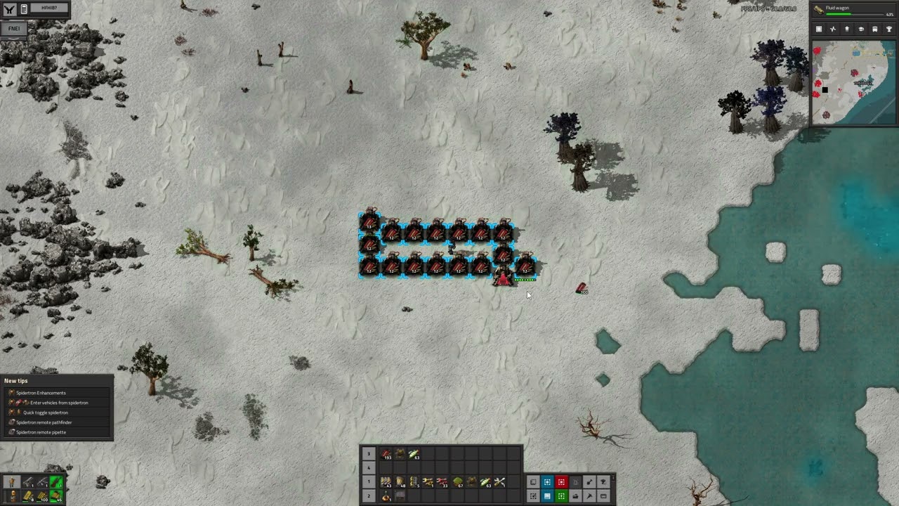 Factorio FF + K2 Ep22  S1/getting the Respawn Point closer