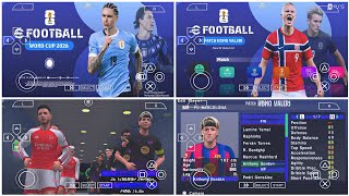 eFOOTBALL 2026 PPSSPP | PES 26 PPSSPP CAMERA PS5 | PES 2026 PPSSPP
