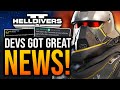 Helldivers 2 - Arrowhead Drops FREE GIFT! Devs Respond Back!