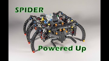 Lego Technic Spider with Powered Up control