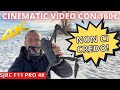 NON CI CREDERAI CON SJRC F11 PRO 4K PUOI FARE UN CINEMATIC VIDEO COSI' DRONE LOW COST MA DI QUALITA'