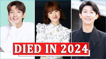 13 Famous K-Drama Celebrity Died Young Age | 2024