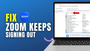How To Fix Zoom Keeps Signing Out (2026)