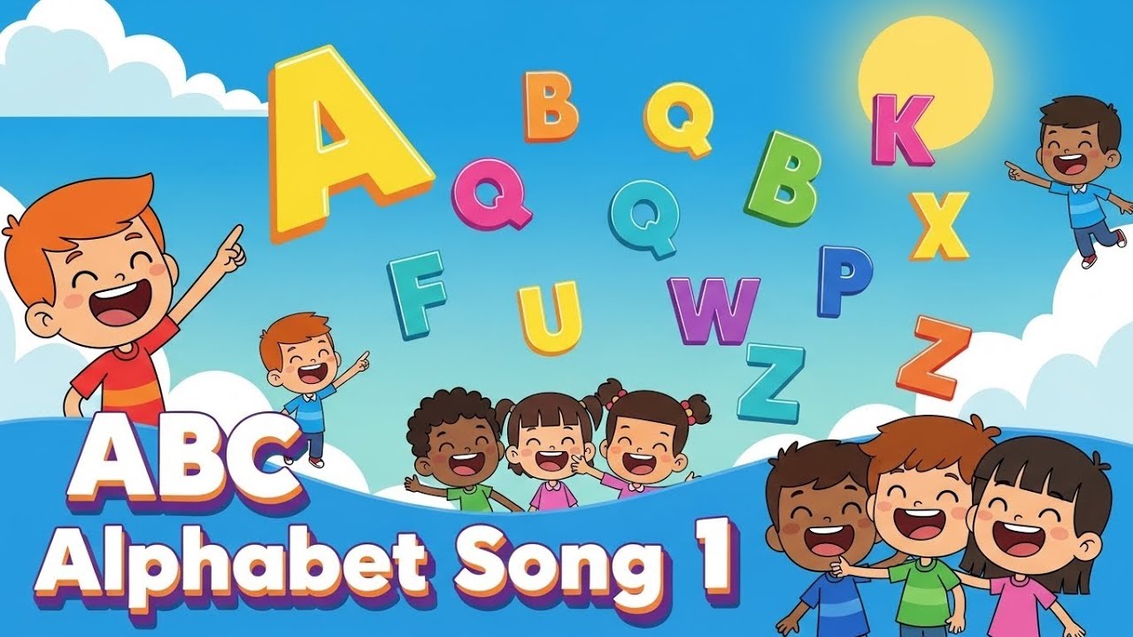 ABC Alphabet Song 1 🎶 | Fun Learning Song for Kids | Happy Tale & Tune