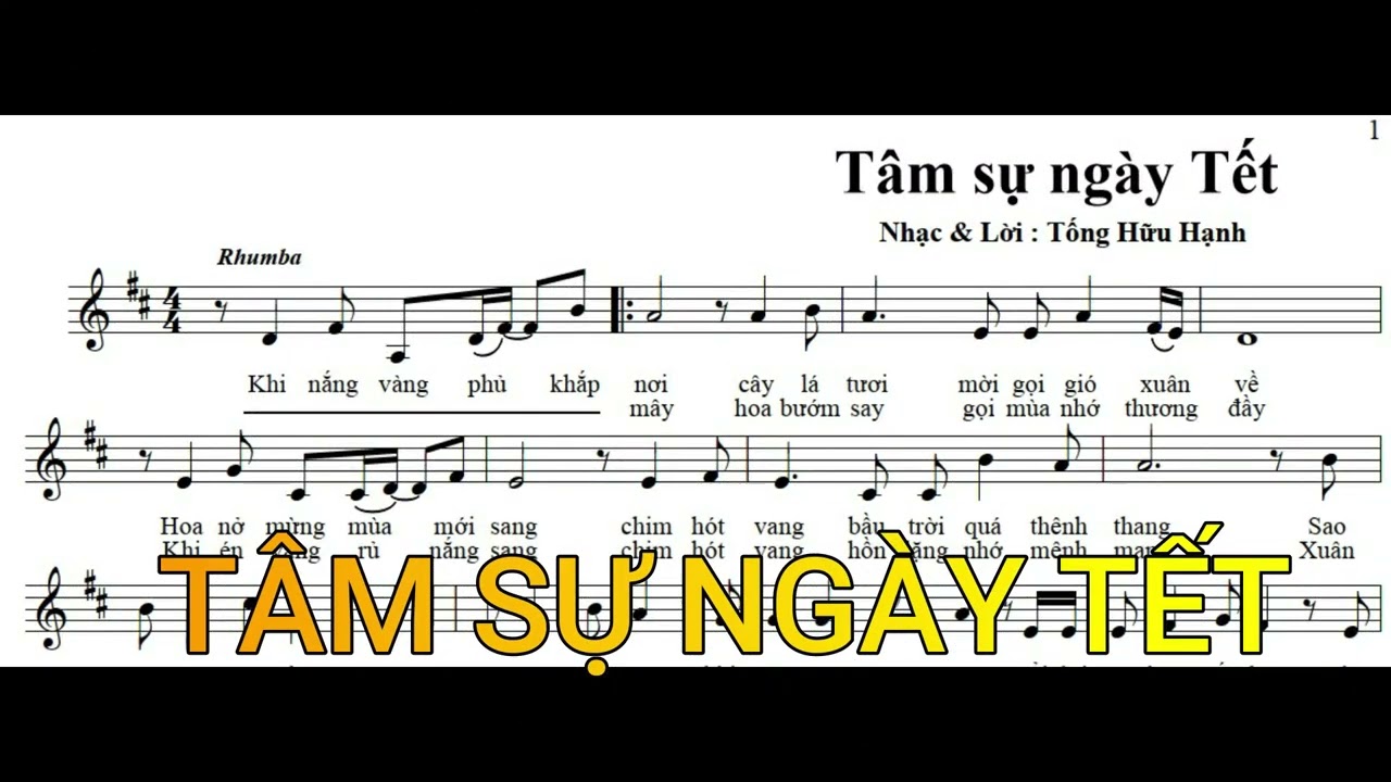 TÂM SỰ NGÀY TẾT