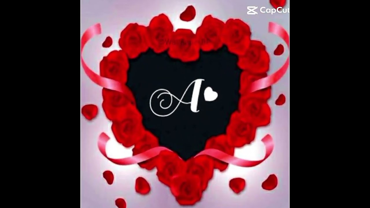 A letter love new trending status video🥰💕 comment your name♥️