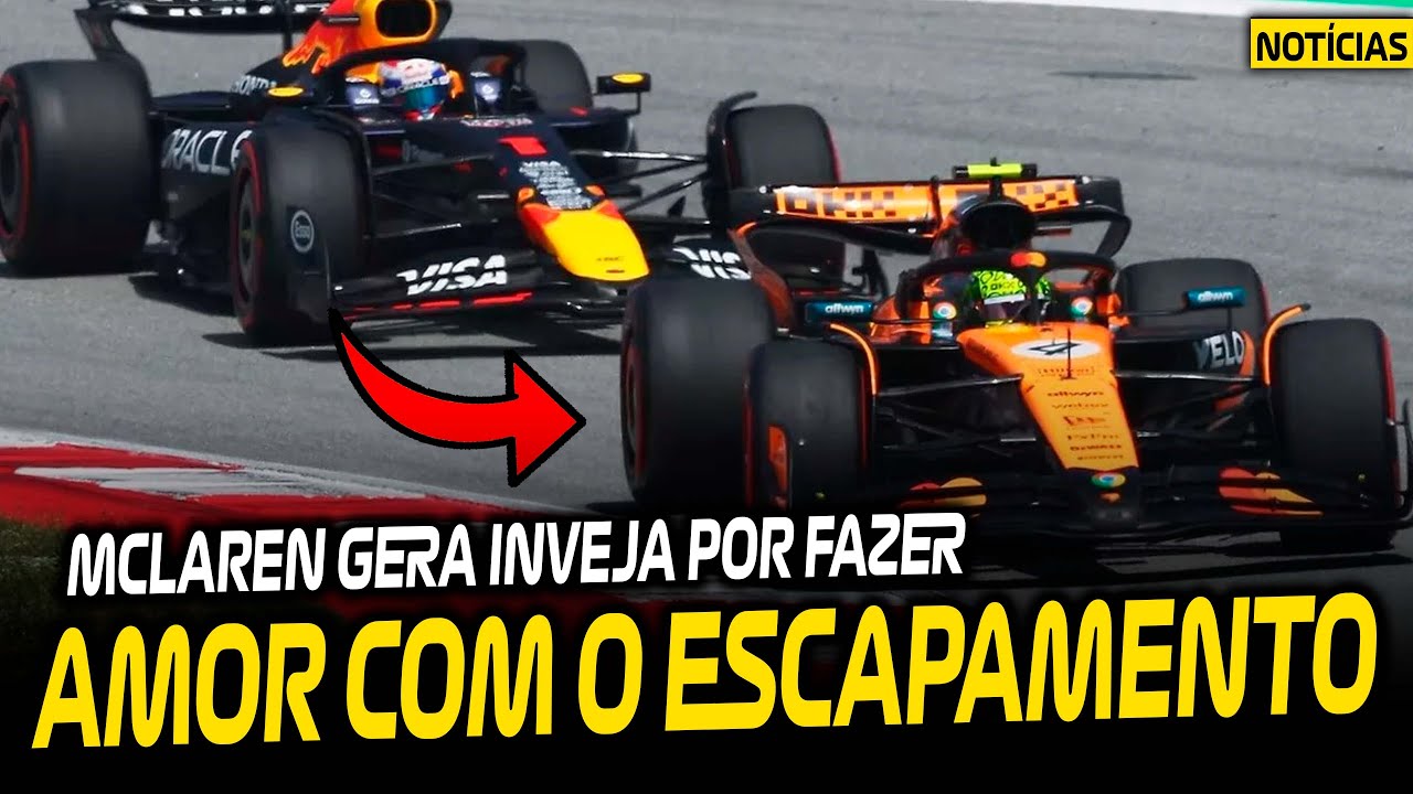Mclaren "Fazendo Amor Com O Escapamento" Surpreende Red Bull / Frieza De Piastri / Melhora De Lando