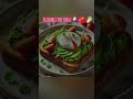 Simple Avocado toast #easyrecipe #easysandwichrecipe #music