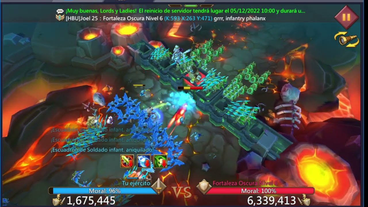 Lords Mobile - High wall-hp still is tricky