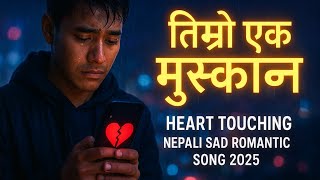 Timro Ek Muskan  Nepali Sad Romantic Song      New Nepali Tiktok Viral Song 2025