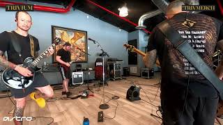 @trivium - &#39;Entrance Of The Conflagration&#39; Full Band Hangar Playthrough