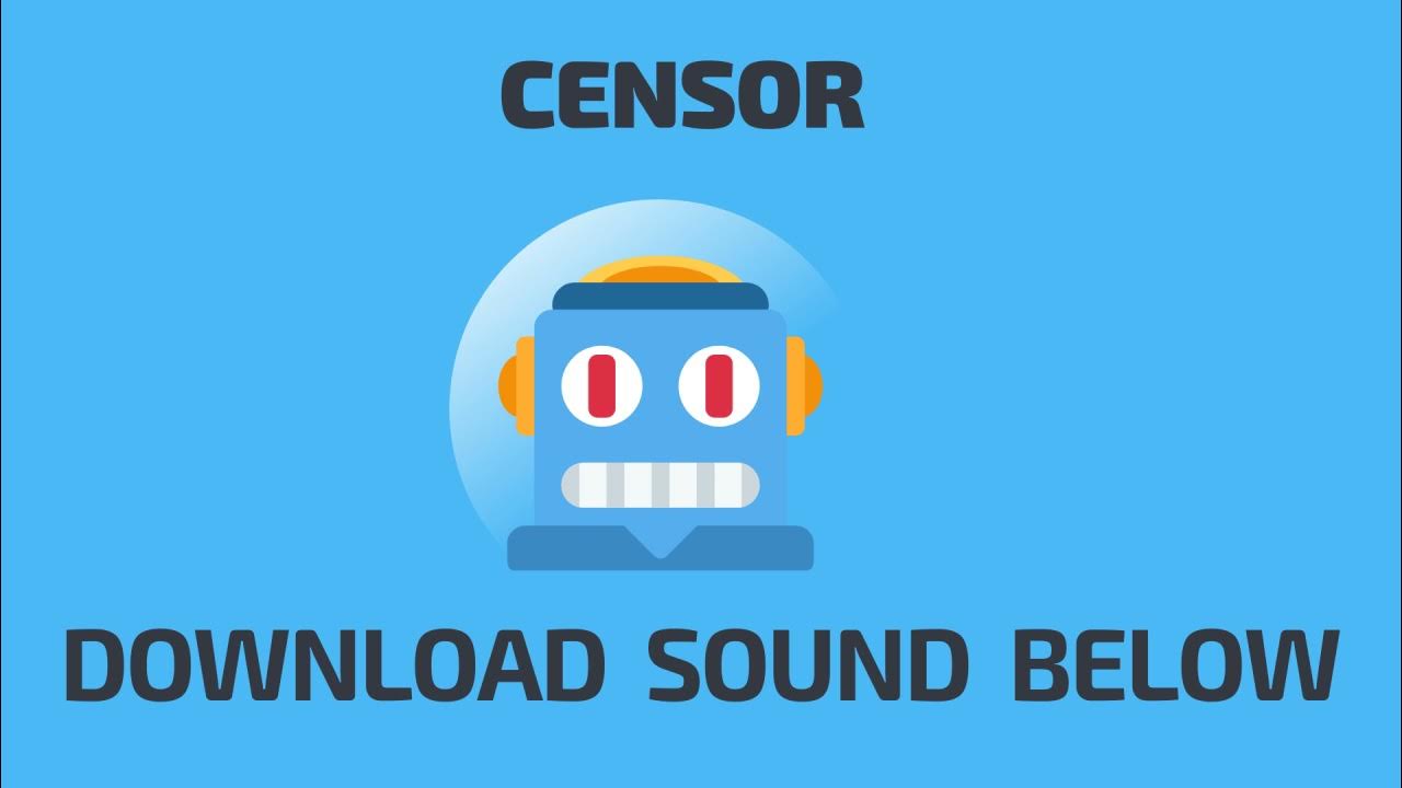Censor SOUND EFFECT YouTube