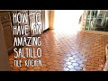 Installing a Hexagonal tile floor. - YouTube