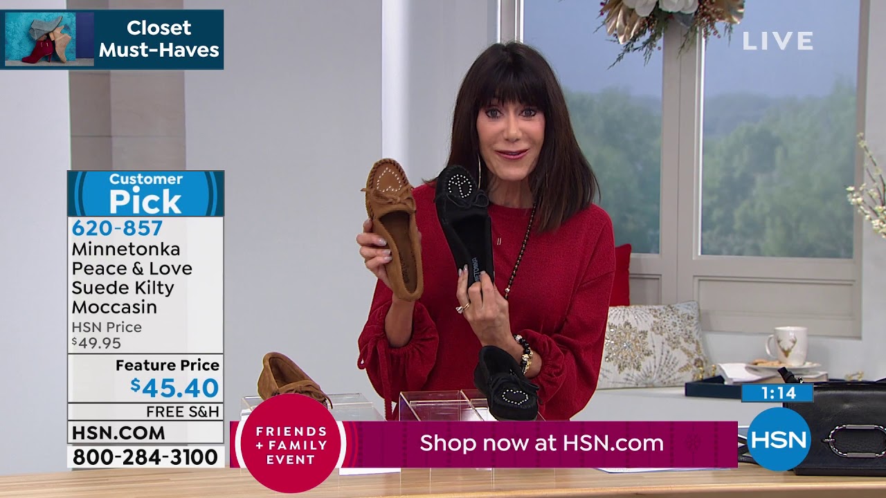 minnetonka peace sign moccasins