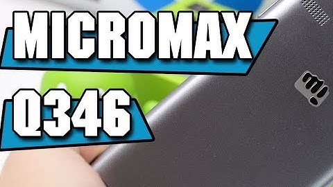 Micromax Q346 - FRP Bypass - Google Account Remove