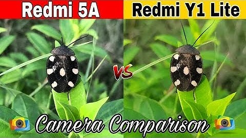 REDMI 5A Vs REDMI Y1 LITE :DETAILED CAMERA COMPARISON