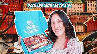 SNACKCRATE UNBOXING (SWEDEN)