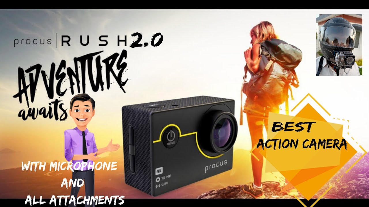 || Procus rush 2.0 Action Camera || @ Best Budget Action Camera 