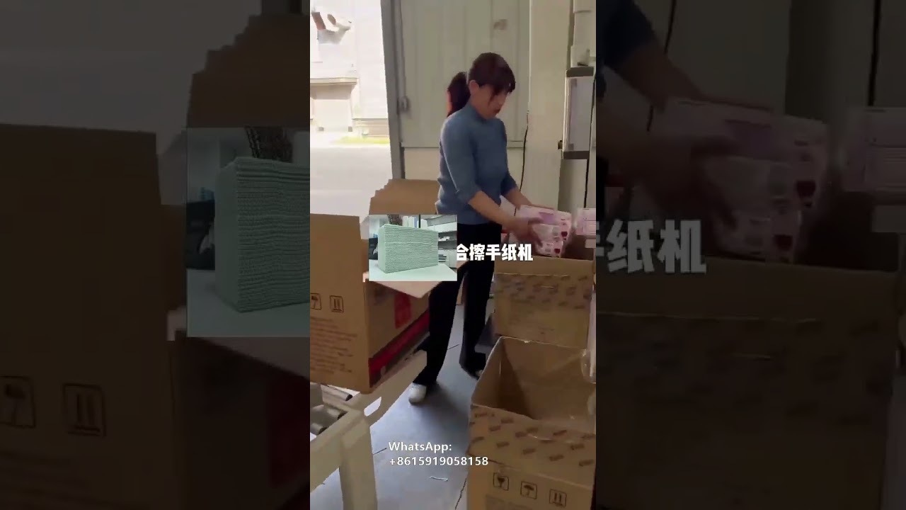 Full Automatic High Speed Z Folding Hand Towel Making Machines Paper Towel Machine