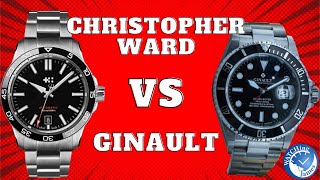 Christopher Ward VS Ginault - C60 Trident pro 300 vs Ocean Rover - Battle of the best value Watch