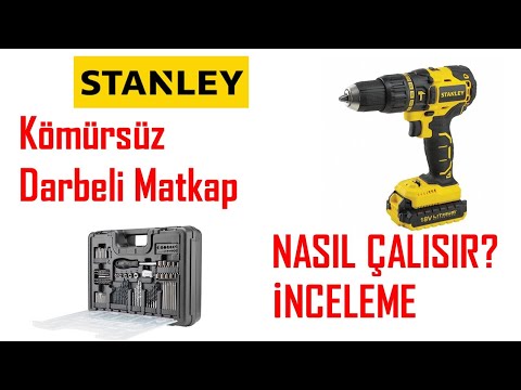 STANLEY KÖMÜRSÜZ DARBELİ MATKAP SBH20D2K