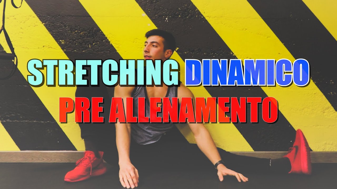 Stretching dinamico gambe e glutei - YouTube