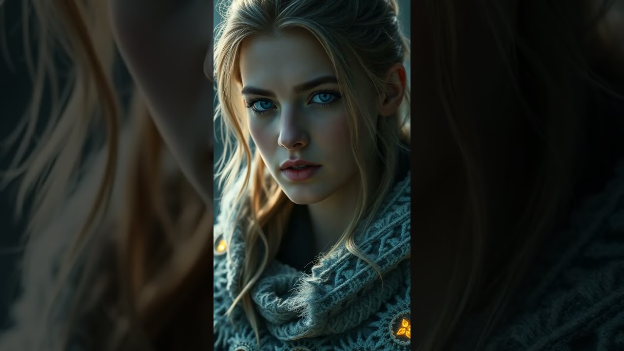 Taylor Swift Viking Bard in a Snowbound Saga