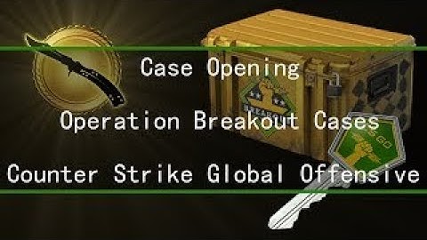 10x Operation Breakout Case Opening