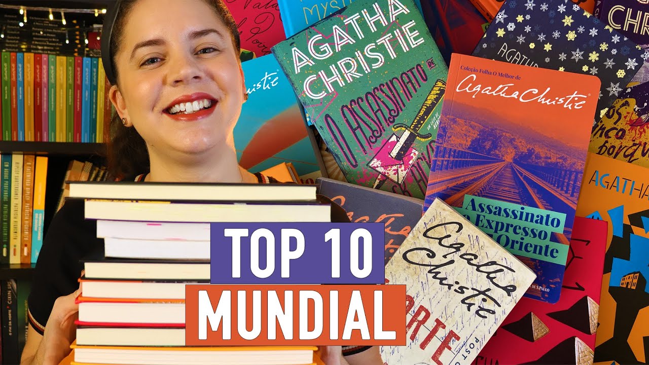 TOP 10 MELHORES LIVROS DE AGATHA CHRISTIE PELO RANKING MUNDIAL DOS FÃS