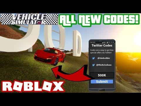 All New Vehicle Simulator Codes 2020 May Roblox Youtube - roblox vehicle simulator codes 2018 may