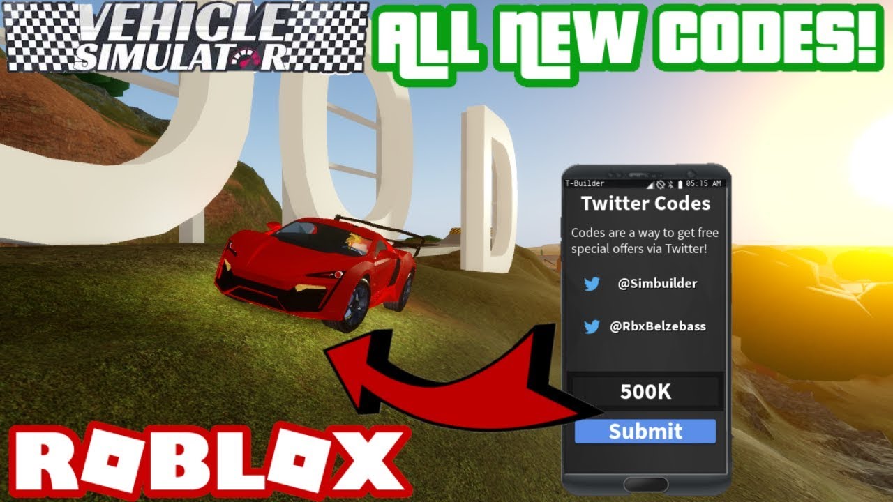 Vehicle Simulator All New Op Codes April Codes 2020 Roblox Youtube - roblox vehicle simulator youtube