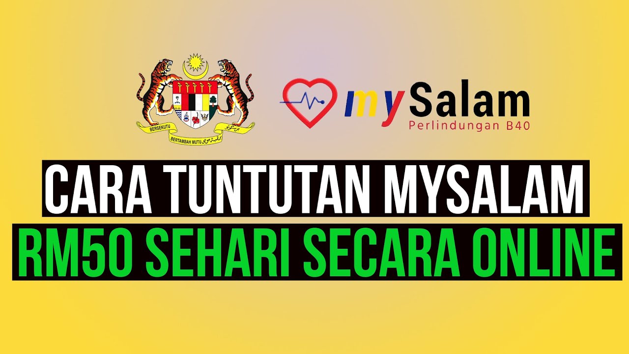 Covid mysalam cara memohon Cara Mohon