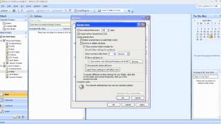 How to archive emails and setup auto-archiving in Microsoft Outlook 2007