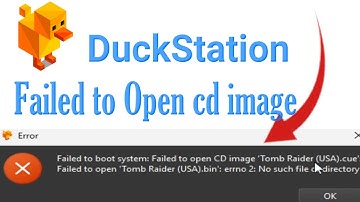 Hoe het probleem met het openen van een cd-image in de DuckStation PS1-emulator te verhelpen