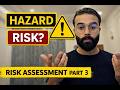 Risk Assessment Part 3 | Hazard, Risk, Steps of Risk Assessment/Risk Matrix Calculation (Urdu/Hindi)
