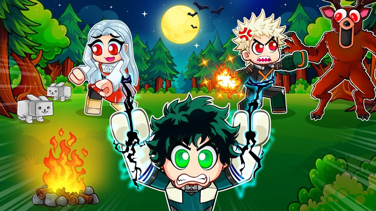 Deku & His Friends Get LOST For 99 Nights In The Forest…