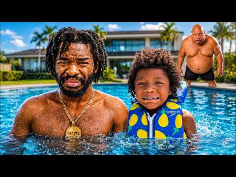 CREEPY STALKER FOLLOWED US TO THE POOL IN REAL LIFE LifeTogether 🏠 RP | Roblox - MOVIE