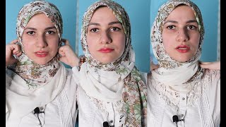 لفات حجاب في دقيقة لكل يوم شيك وسهلة - Everyday Simple Hijab Tuto