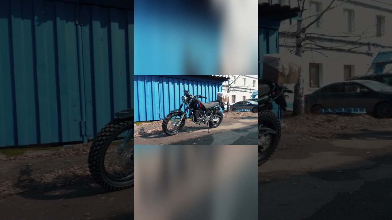 Мотоцикл SCOUT TW250  Мотоцикл на широкой резине  Обзор