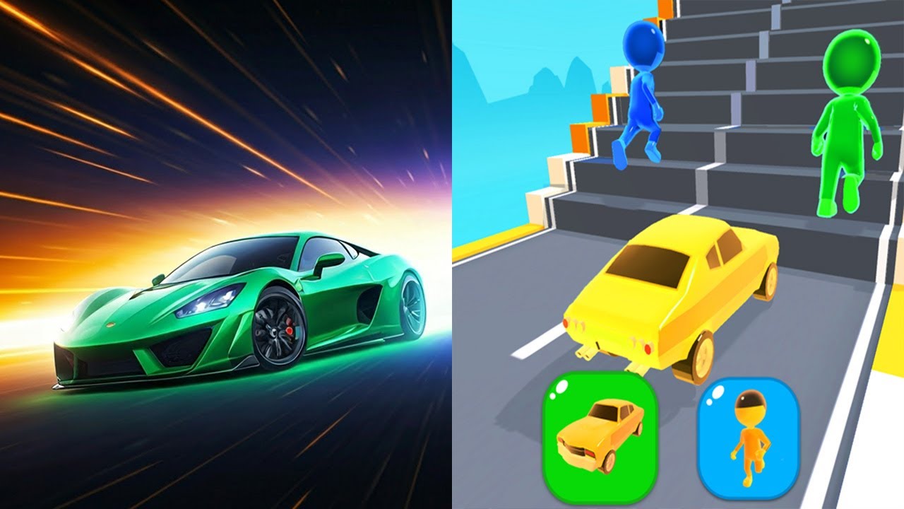 Race Master 3D VS Shape-shifting - All Levels Gameplay Android iOS Ep 4