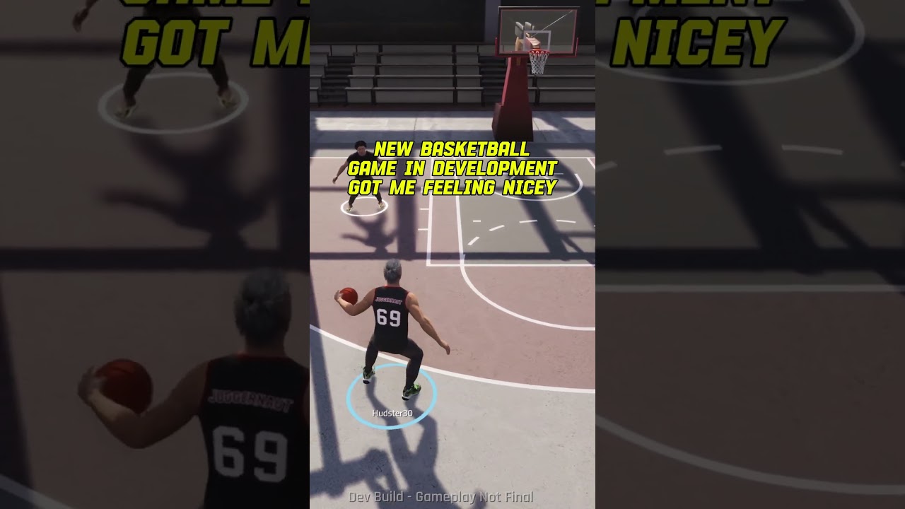 Dribbling system in new basketball game is super responsive