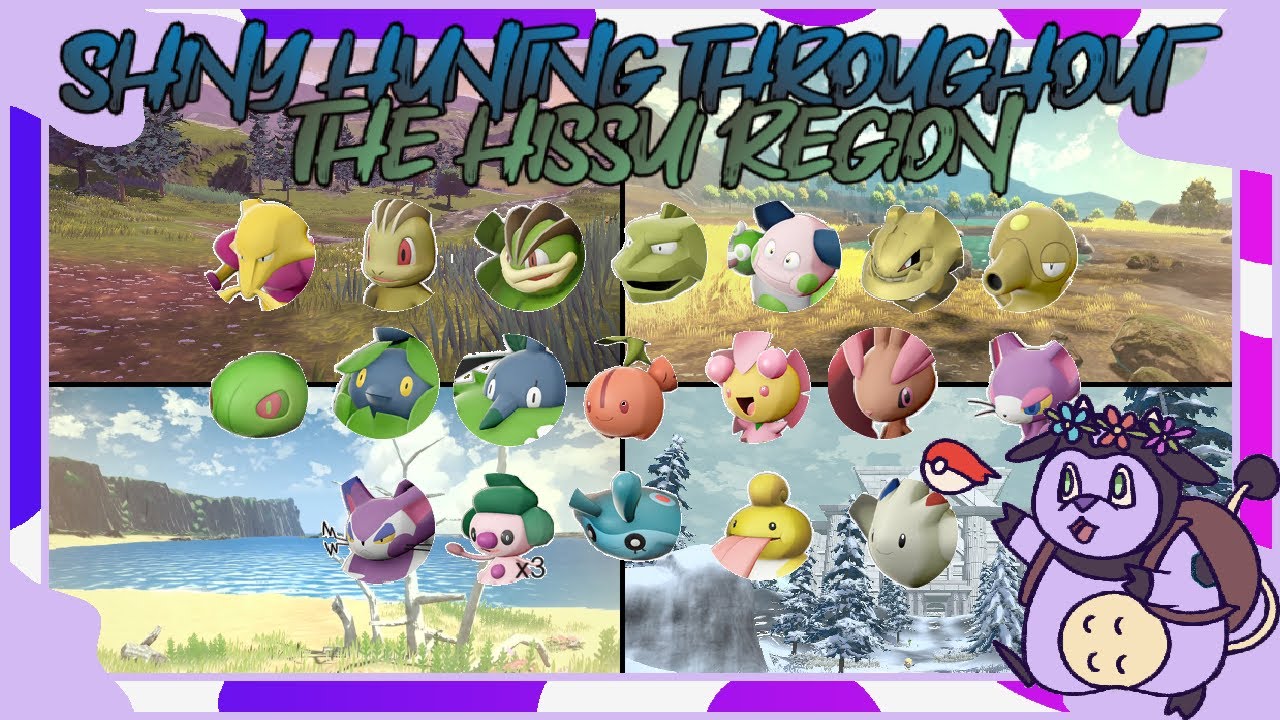 Shiny Hunting Throughout the Hissui Region - Day 7